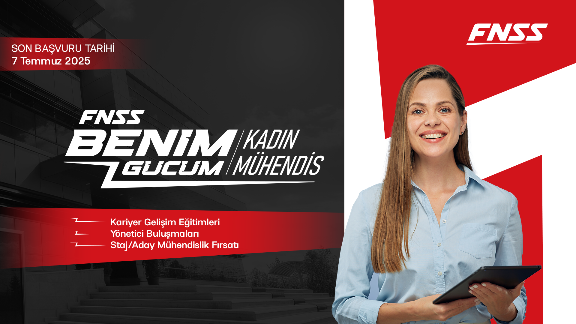 FNSS Benim Gücüm Kadın Mühendis